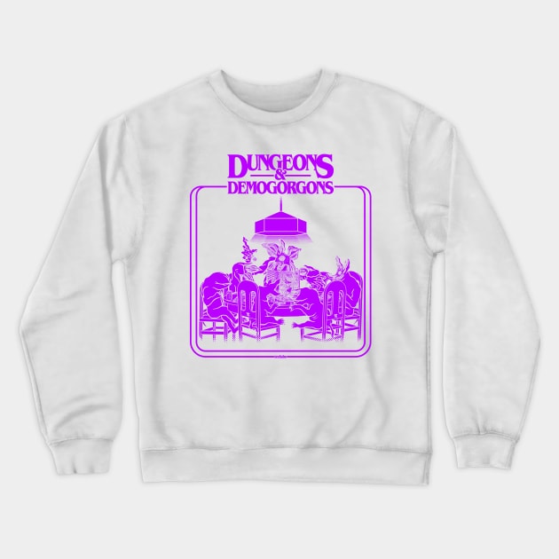 Dungeons & Demogorgons Crewneck Sweatshirt by TeeLabs